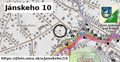 Jánskeho 10, Divín