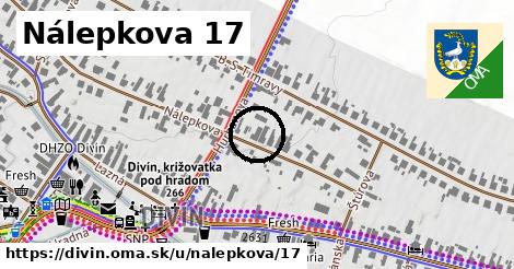 Nálepkova 17, Divín