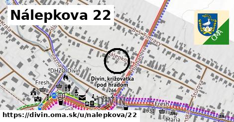 Nálepkova 22, Divín