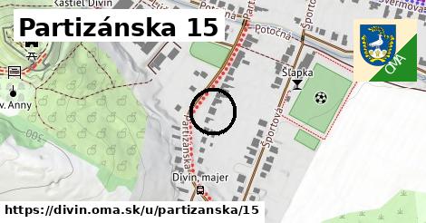 Partizánska 15, Divín