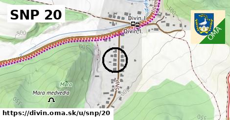 SNP 20, Divín