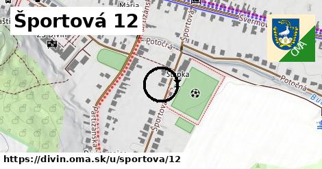 Športová 12, Divín