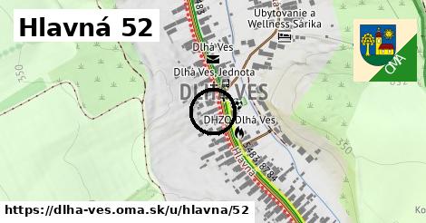 Hlavná 52, Dlhá Ves