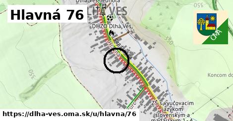 Hlavná 76, Dlhá Ves