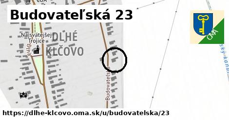 Budovateľská 23, Dlhé Klčovo