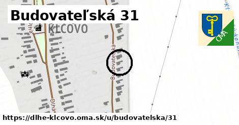 Budovateľská 31, Dlhé Klčovo