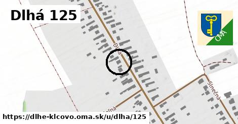 Dlhá 125, Dlhé Klčovo