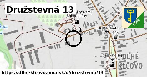 Družstevná 13, Dlhé Klčovo