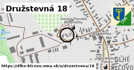 Družstevná 18, Dlhé Klčovo