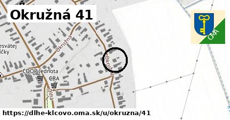 Okružná 41, Dlhé Klčovo