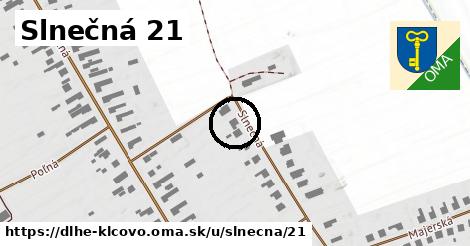 Slnečná 21, Dlhé Klčovo