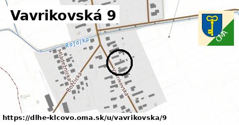 Vavrikovská 9, Dlhé Klčovo