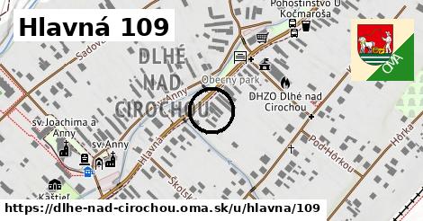 Hlavná 109, Dlhé nad Cirochou