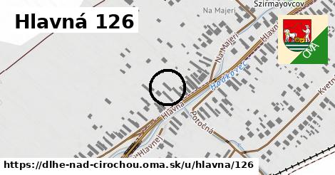 Hlavná 126, Dlhé nad Cirochou