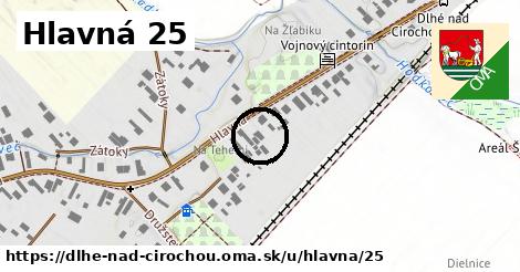 Hlavná 25, Dlhé nad Cirochou