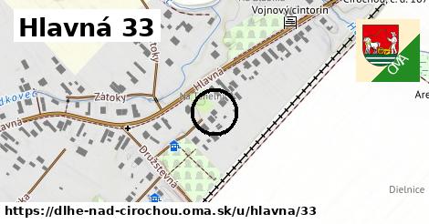 Hlavná 33, Dlhé nad Cirochou