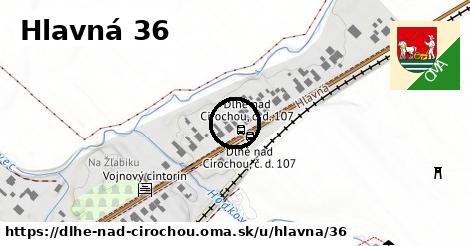 Hlavná 36, Dlhé nad Cirochou