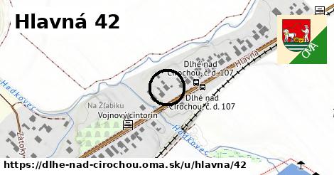 Hlavná 42, Dlhé nad Cirochou