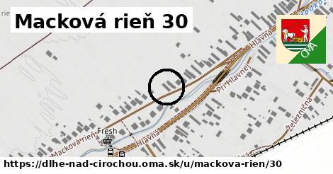 Macková rieň 30, Dlhé nad Cirochou