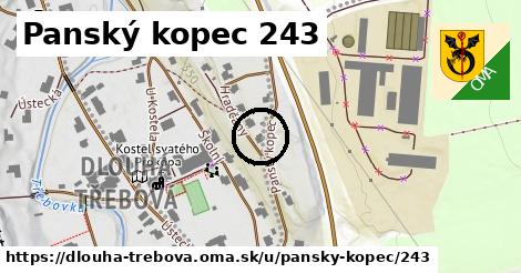 Panský kopec 243, Dlouhá Třebová