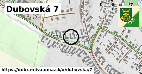 Dubovská 7, Dobrá Niva