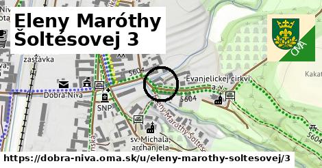 Eleny Maróthy Šoltésovej 3, Dobrá Niva