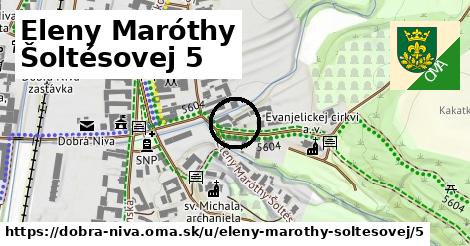 Eleny Maróthy Šoltésovej 5, Dobrá Niva