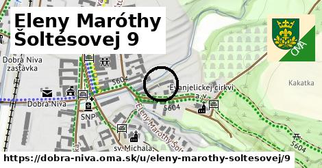 Eleny Maróthy Šoltésovej 9, Dobrá Niva