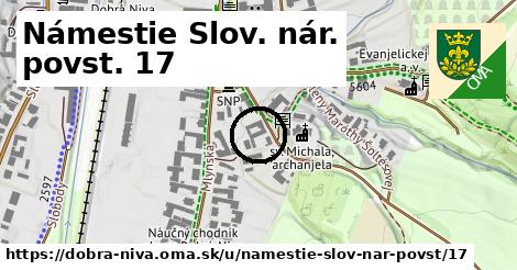 Námestie Slov. nár. povst. 17, Dobrá Niva