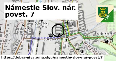 Námestie Slov. nár. povst. 7, Dobrá Niva