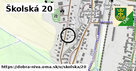 Školská 20, Dobrá Niva