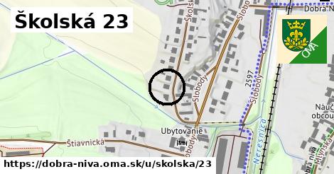 Školská 23, Dobrá Niva