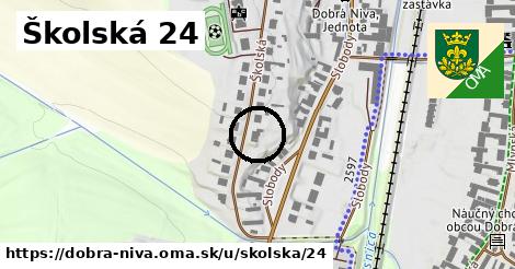 Školská 24, Dobrá Niva