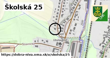 Školská 25, Dobrá Niva