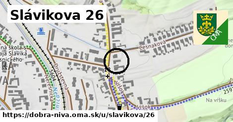 Slávikova 26, Dobrá Niva