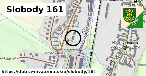 Slobody 161, Dobrá Niva