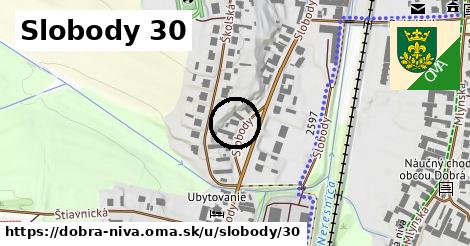 Slobody 30, Dobrá Niva