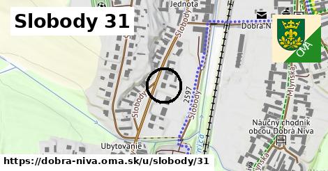 Slobody 31, Dobrá Niva