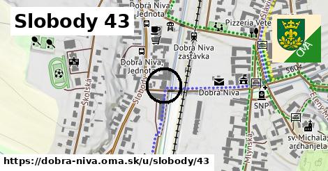 Slobody 43, Dobrá Niva