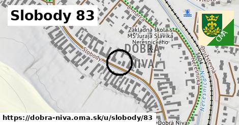 Slobody 83, Dobrá Niva