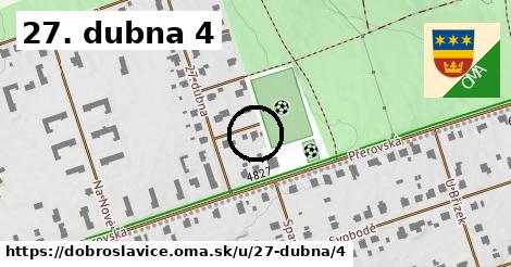 27. dubna 4, Dobroslavice