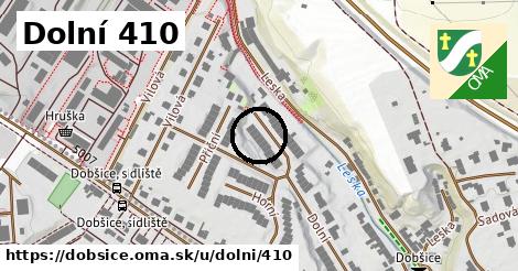 Dolní 410, Dobšice