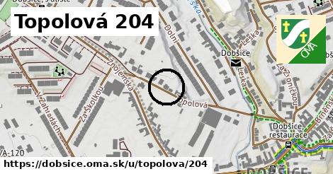 Topolová 204, Dobšice