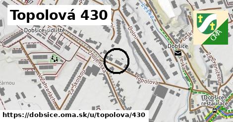 Topolová 430, Dobšice