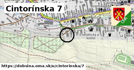 Cintorínska 7, Dobšiná