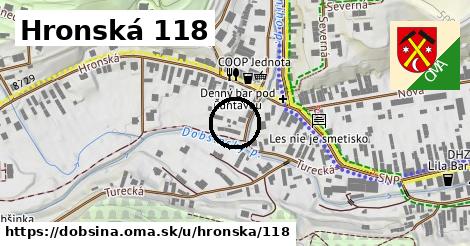 Hronská 118, Dobšiná