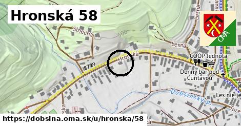 Hronská 58, Dobšiná