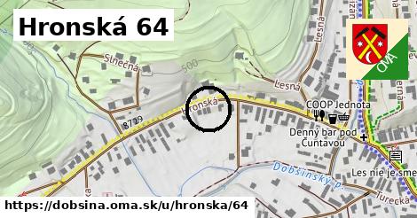 Hronská 64, Dobšiná