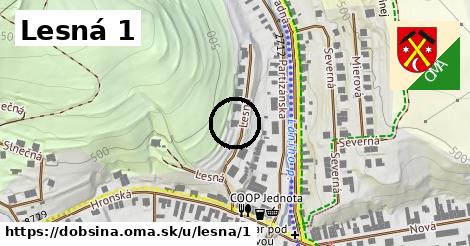 Lesná 1, Dobšiná