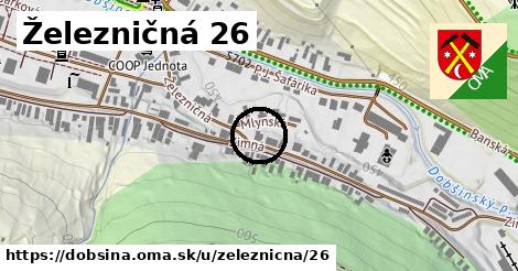 Železničná 26, Dobšiná